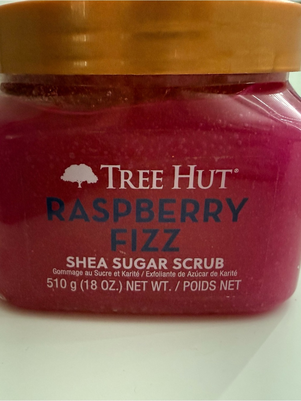 Tree Hut Raspberry Fizz Shea Sugar Scrub — Raspberry Pink
